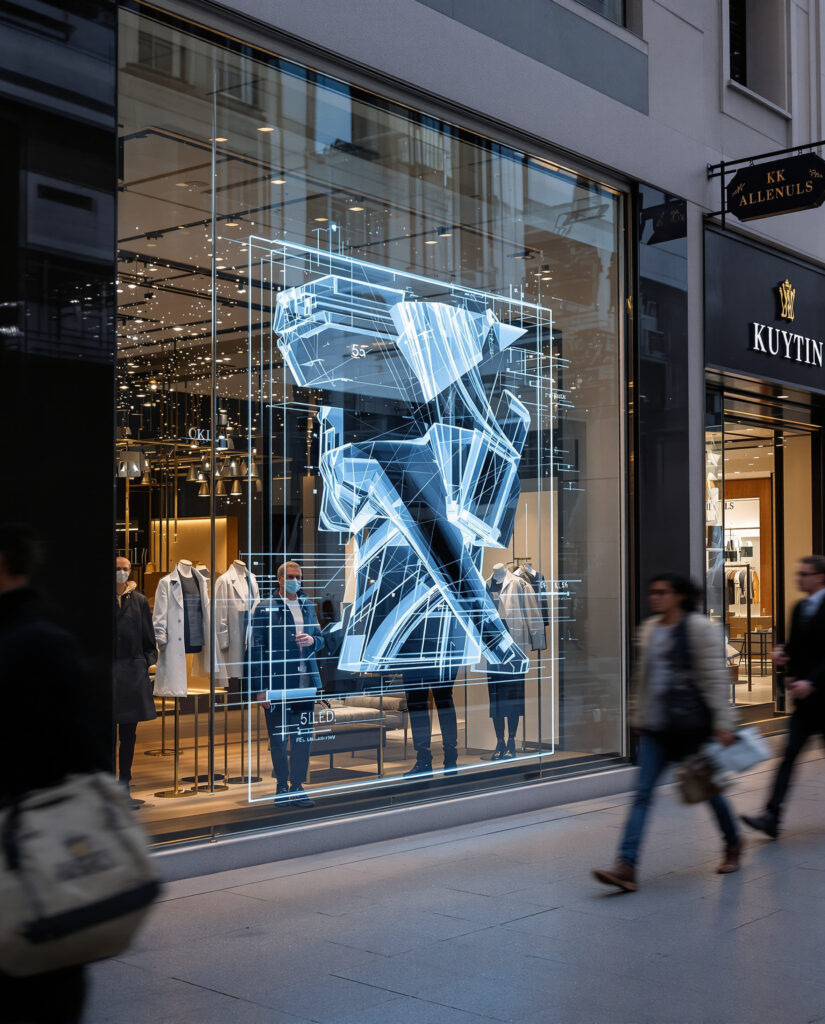 Window Display System Visual Communication Systems | MYB | Abu Dhabi