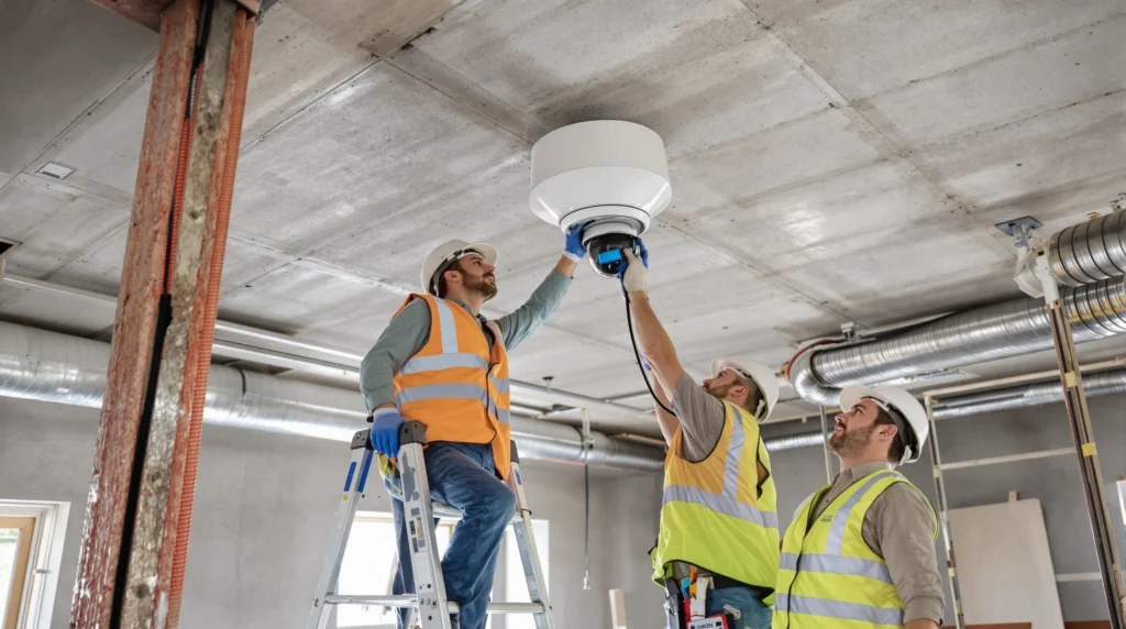 Security systems Abu Dhabi - CCTV installation by MYB