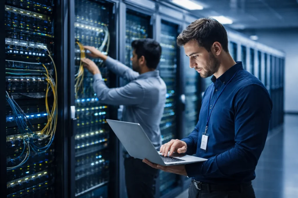 IT & ELV systems integration in Abu Dhabi for enterprise infrastructure