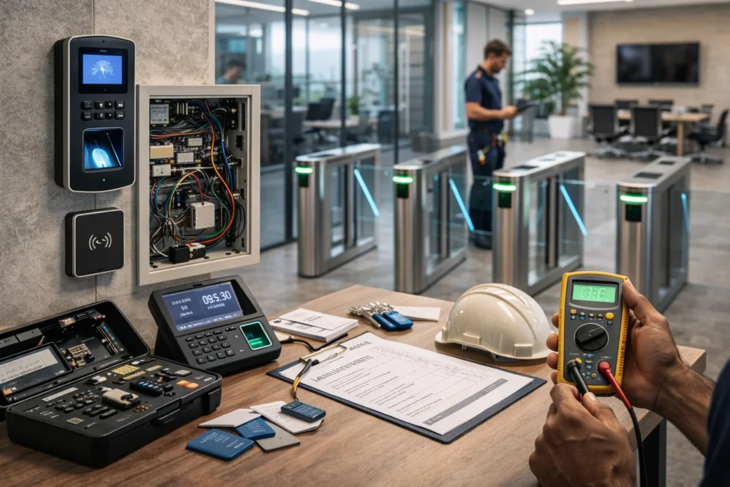 Preventive Access Control Maintenance in Abu Dhabi under annual AMC plan