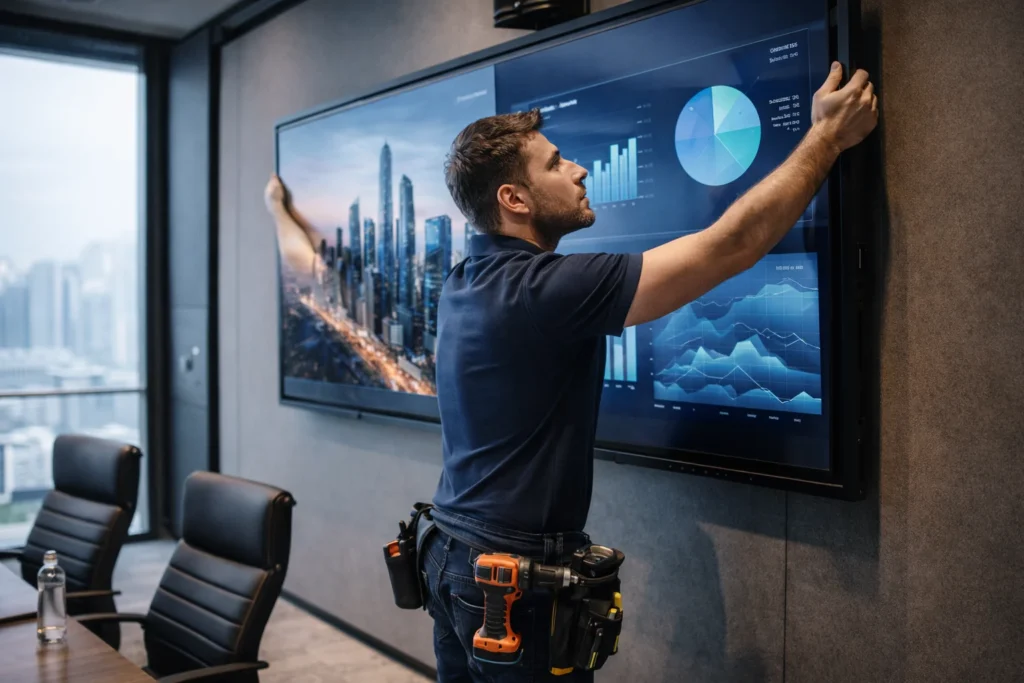 AV installation by AV companies in Abu Dhabi